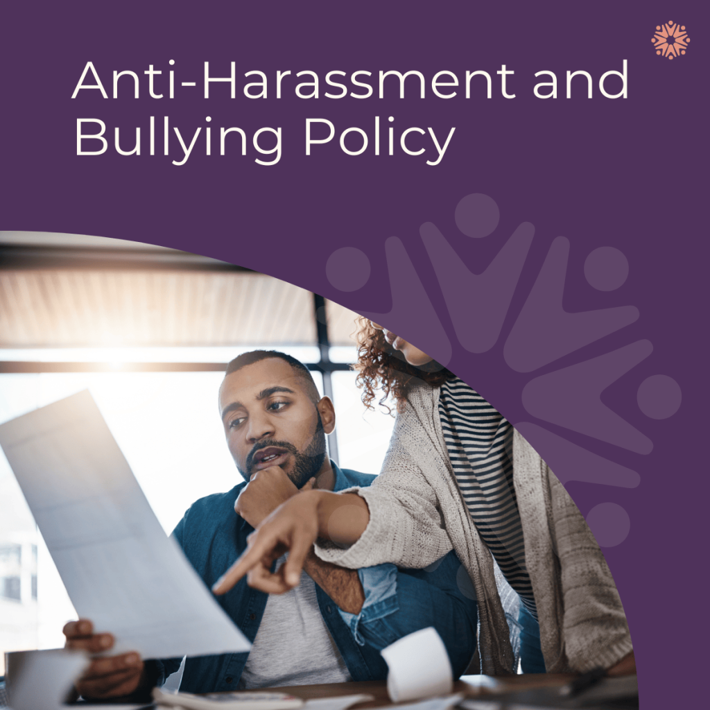 Anti Harassment and Bullying policy